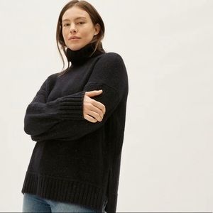 Everlane Wool Cloud Turtleneck Sweater Small